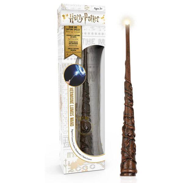 Harry Potter Lisanslı Uygulama Destekli Sihirli Işıklı Asa - Hermonie - Eklektik House