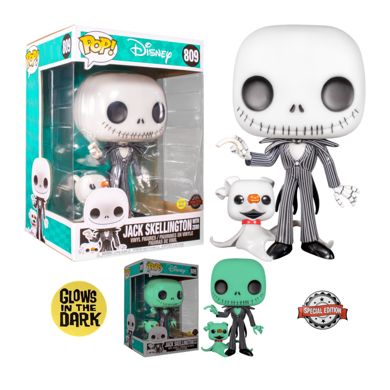 Funko POP Figür - 10" Jack Skellington (Glow in dark) - Eklektik House