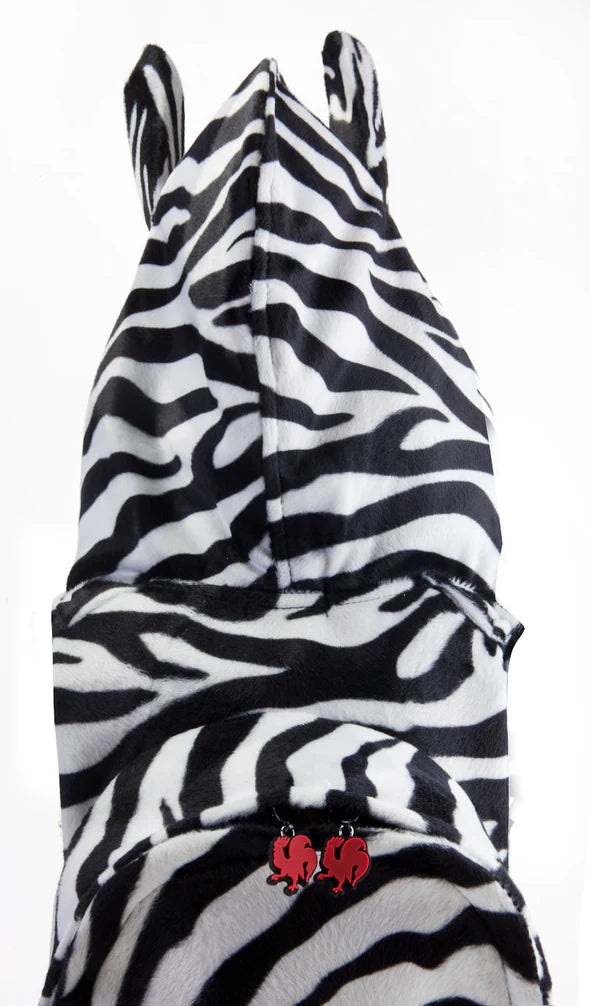 Morikukko Animal Print Kapüşonlu Sırt Çantası - Kids Zebra - Eklektik House