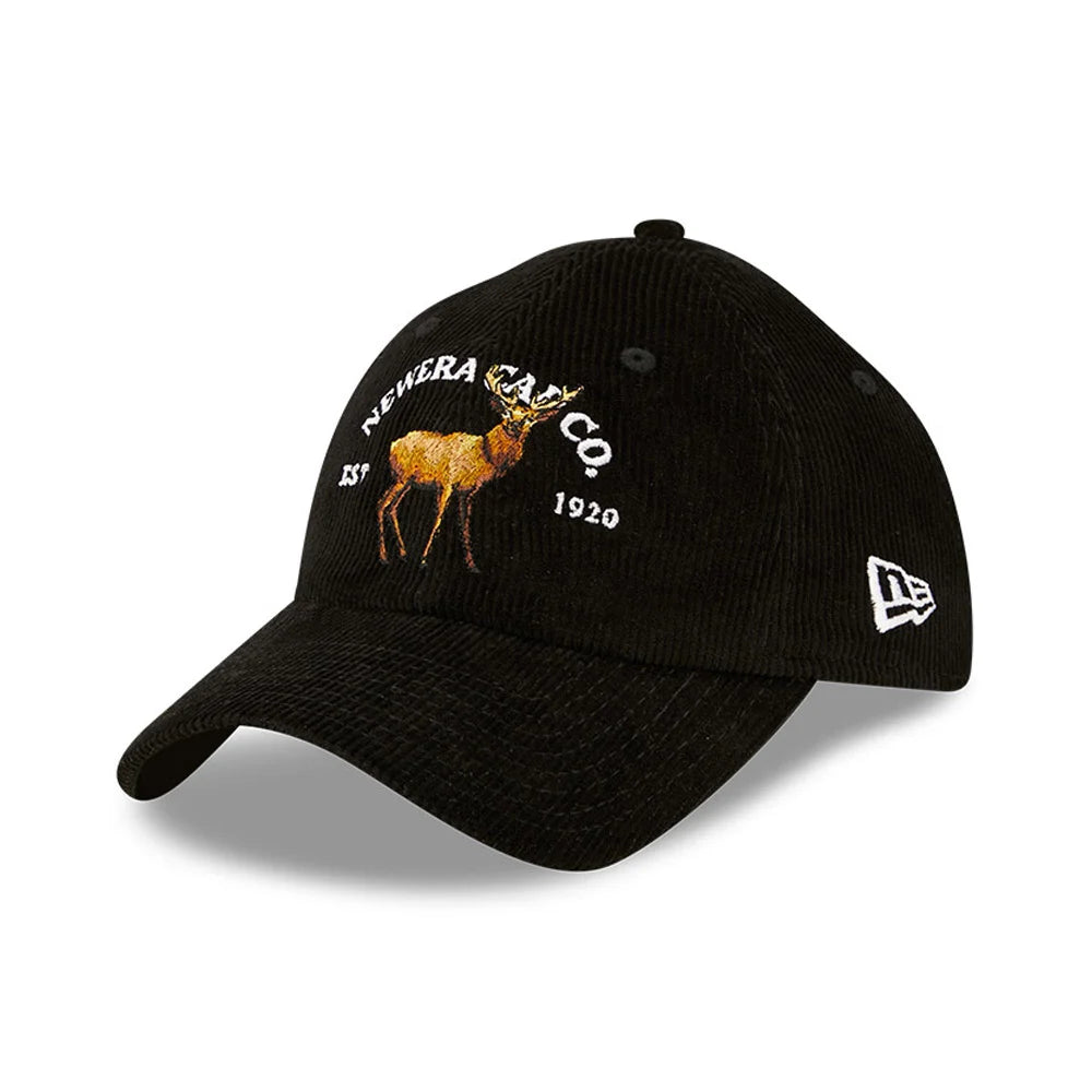 New Era Wildlife Cord 9Twenty Siyah - Eklektik House