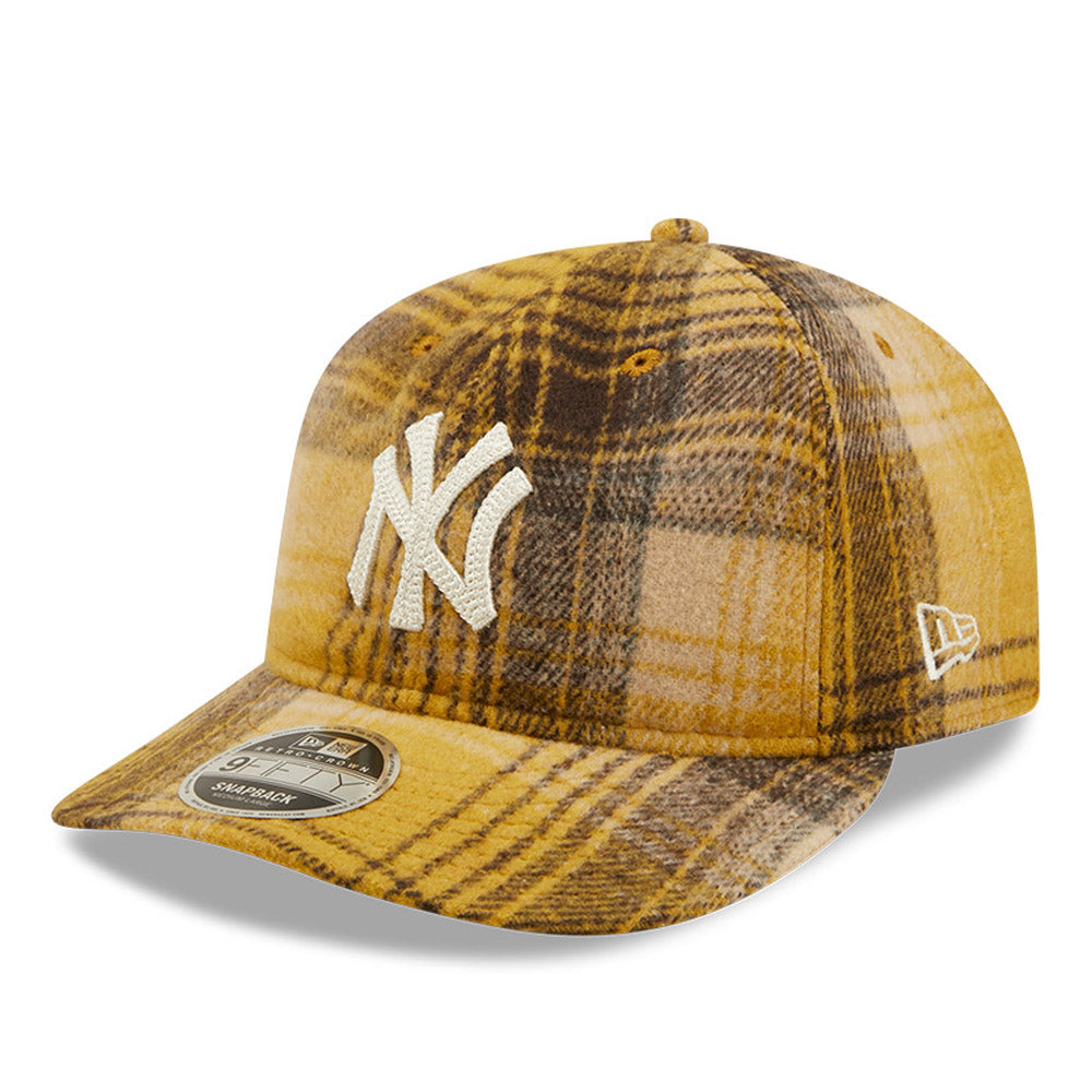 New Era New York Yankees Tartan Brown 9FIFTY Retro Crown Şapka - Eklektik House