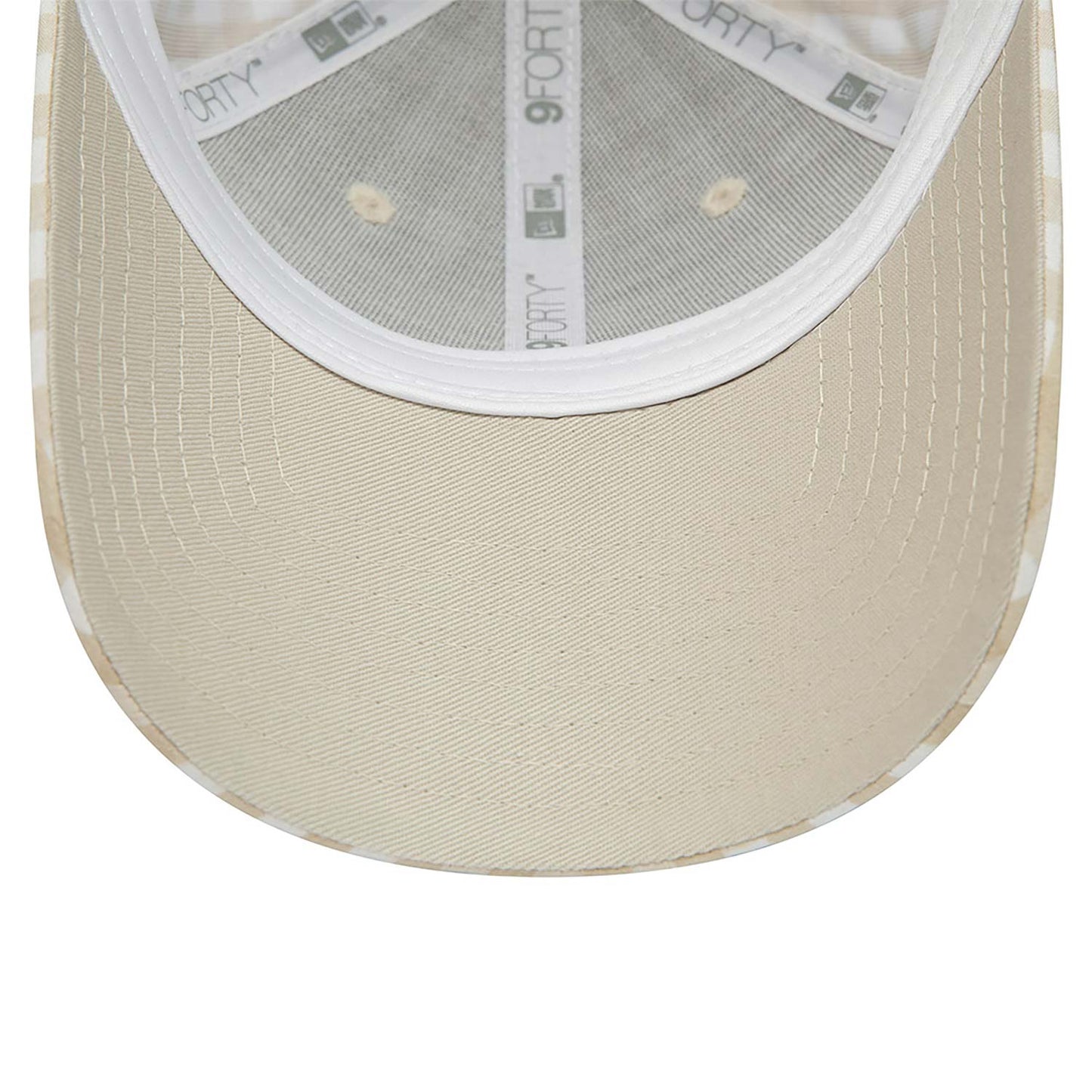 New Era New York Yankees Woman Gingham 9Forty Bej - Eklektik House
