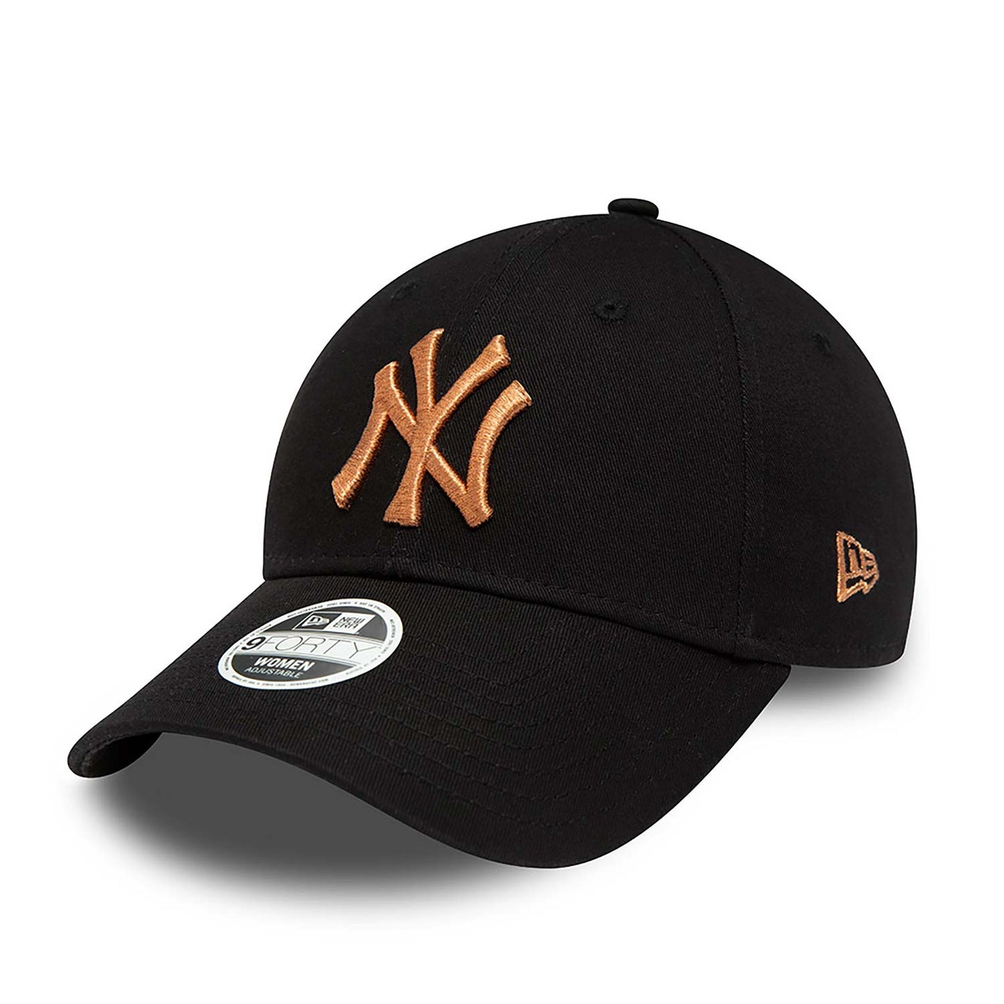 New Era New Yory Yankees Woman Metalik Logo 9Forty Siyah - Eklektik House