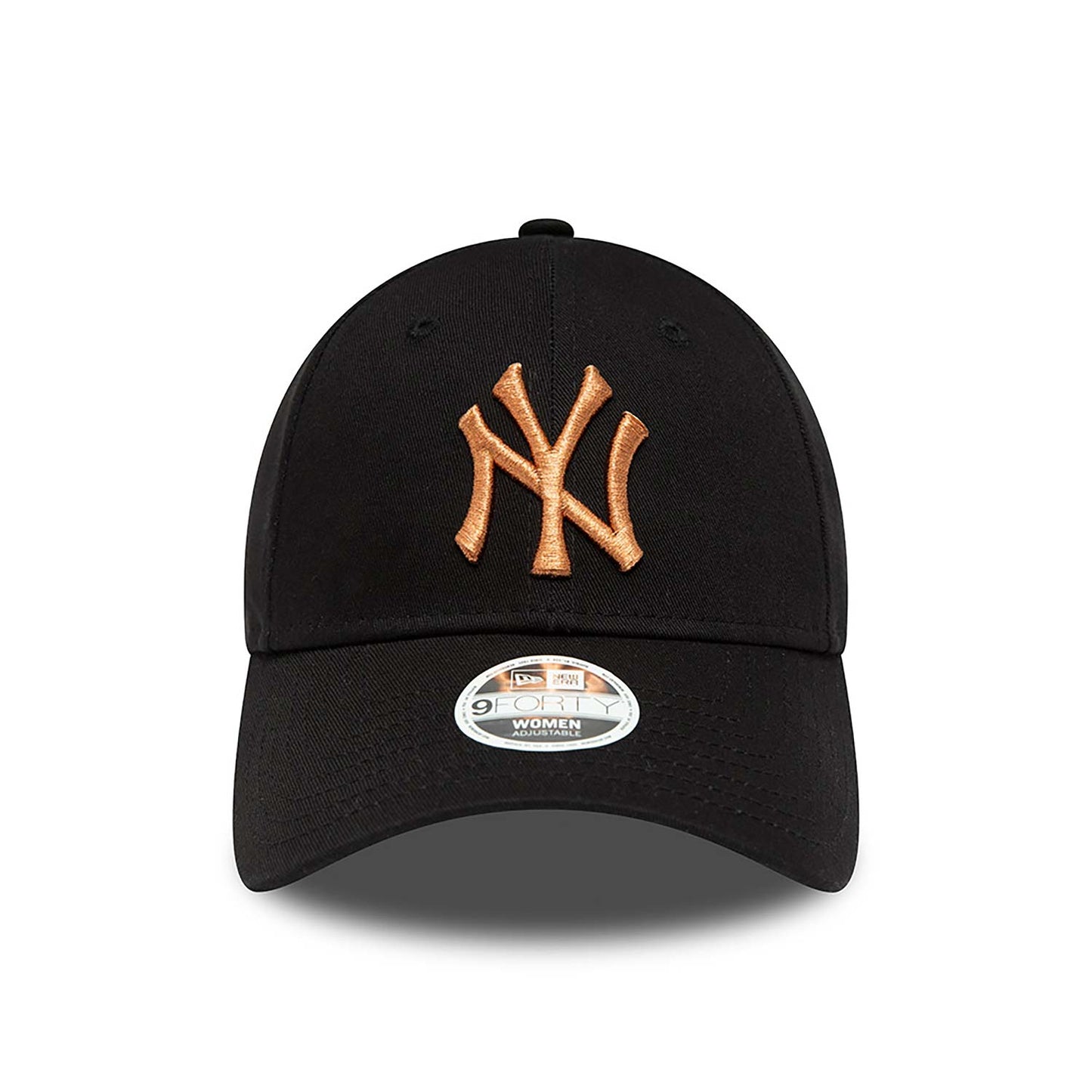 New Era New Yory Yankees Woman Metalik Logo 9Forty Siyah - Eklektik House