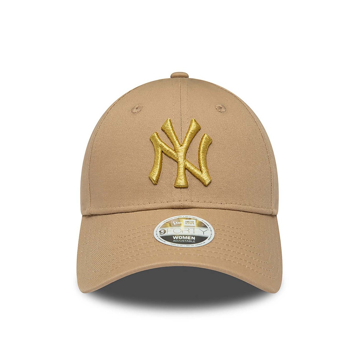 New Era New Yory Yankees Woman Metalik Logo 9Forty Kahve - Eklektik House