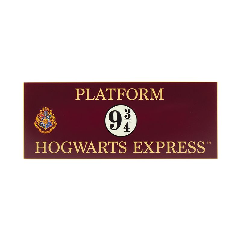 Harry Potter Hogwarts Express Logo Aydınlatma - Eklektik House