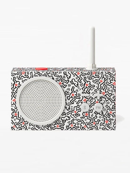 Lexon Tykho 3 Bluetooth Hoparlör ve Radyo X Keith Haring - Love