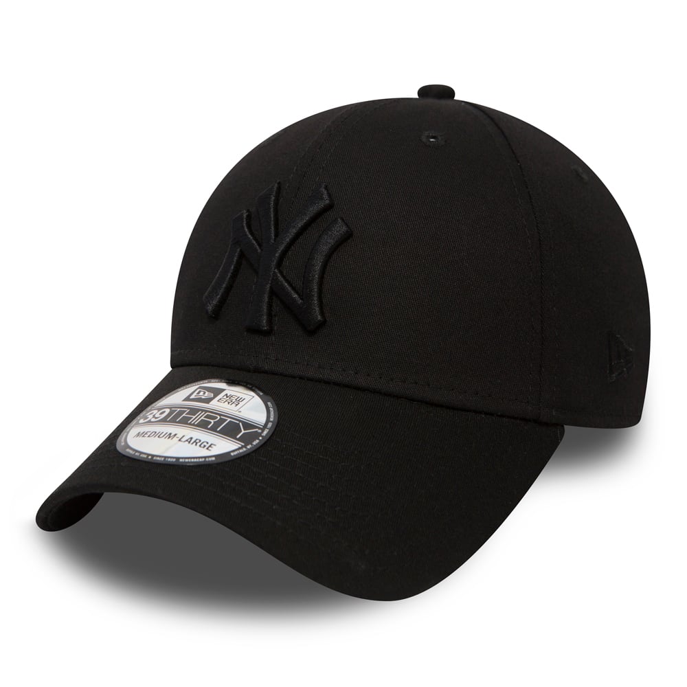 New Era Şapka - 39THIRTY League Basic Neyyan Black/Black