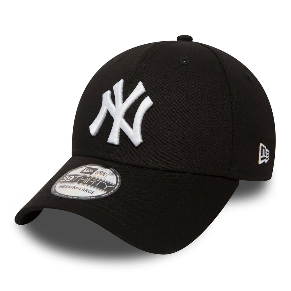 New Era Şapka - 39THIRTY League Basic Neyyan Black/White