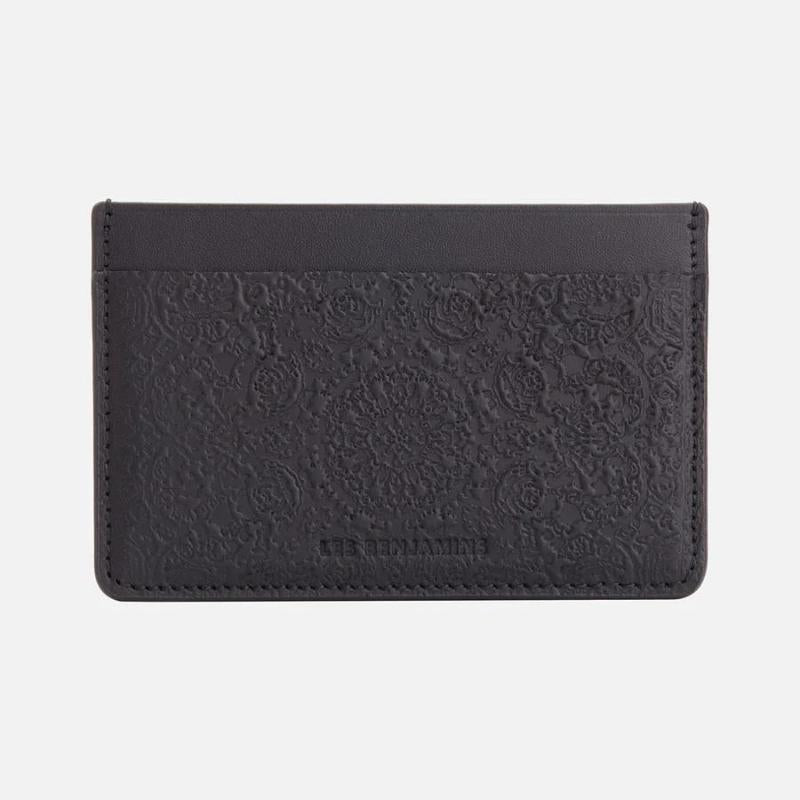 Embossed Card Holder 016 Black