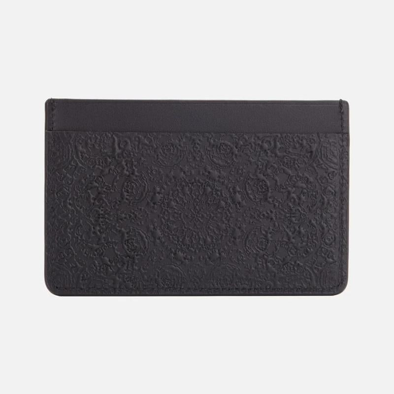 Embossed Card Holder 016 Black