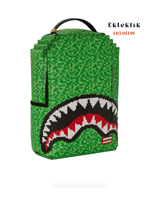Sprayground - MINECRAFT CREEPER SHARK Sırt Çantası