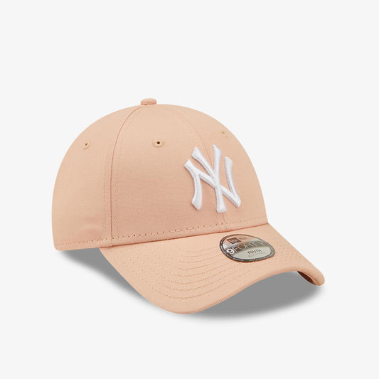 New Era Şapka - New York Yankees League Essential Kids Pink 9FORTY Ayarlanabilir Şapka