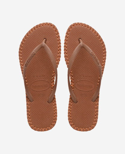 Havaianas Terlik Slim Flatform Loop Rust
