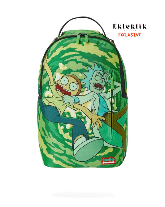 Sprayground - RICK & MORTY PORTAL SHARK Sırt Çantası