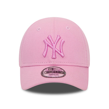 New Era Şapka - New York Yankees Toddler League Essential Pink 9FORTY Ayarlanabilir Şapka