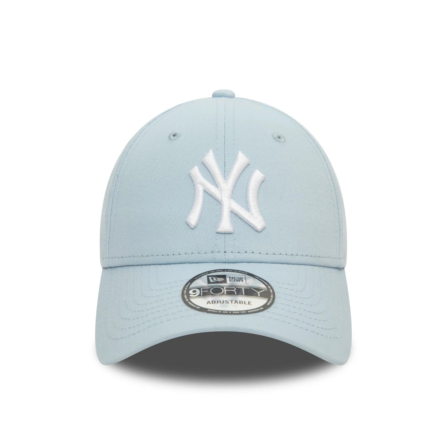 New Era Şapka - New York Yankees League Essential Pastel Blue 9FORTY Ayarlanabilir Şapka