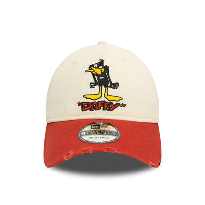 New Era Şapka -Daffy Duck Distressed Stone 9TWENTY Ayarlanabilir Şapka