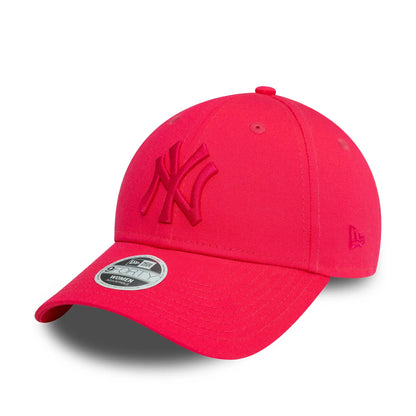 New Era Şapka - NY Yankees League Essential Bright Pembe Ayarlanabilir Şapka