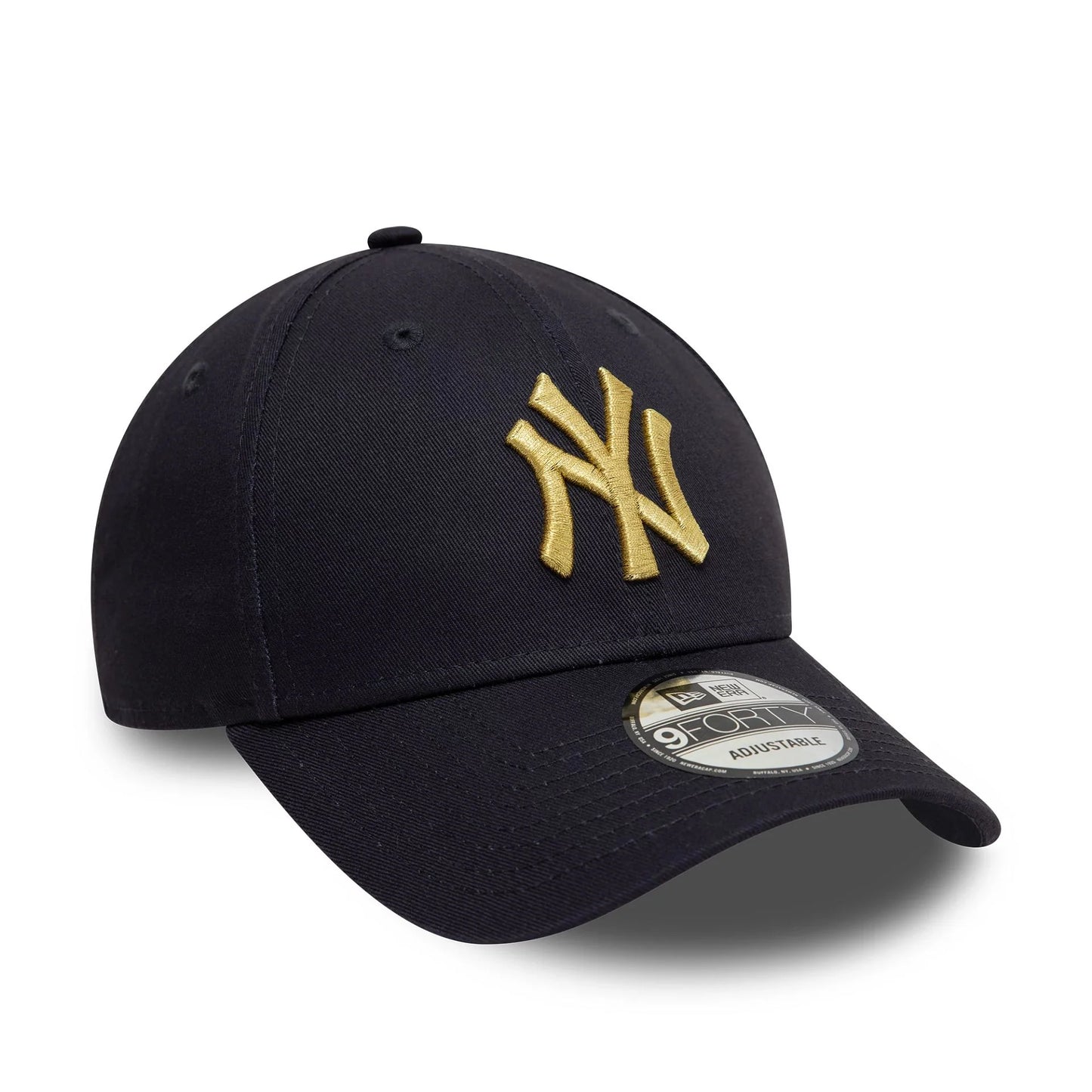 New Era Şapka - New York Yankees Metallic Navy 9FORTY Ayarlanabilir Şapka