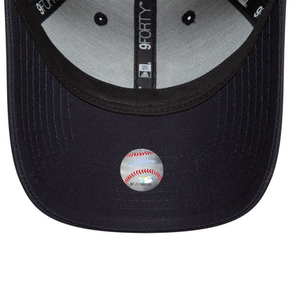 New Era Şapka - New York Yankees Metallic Navy 9FORTY Ayarlanabilir Şapka