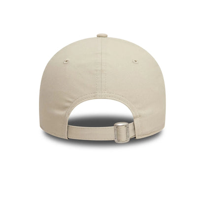 New Era Şapka -  NY Yankees Team Outline Cream 9FORTY Ayarlanabilir Şapka