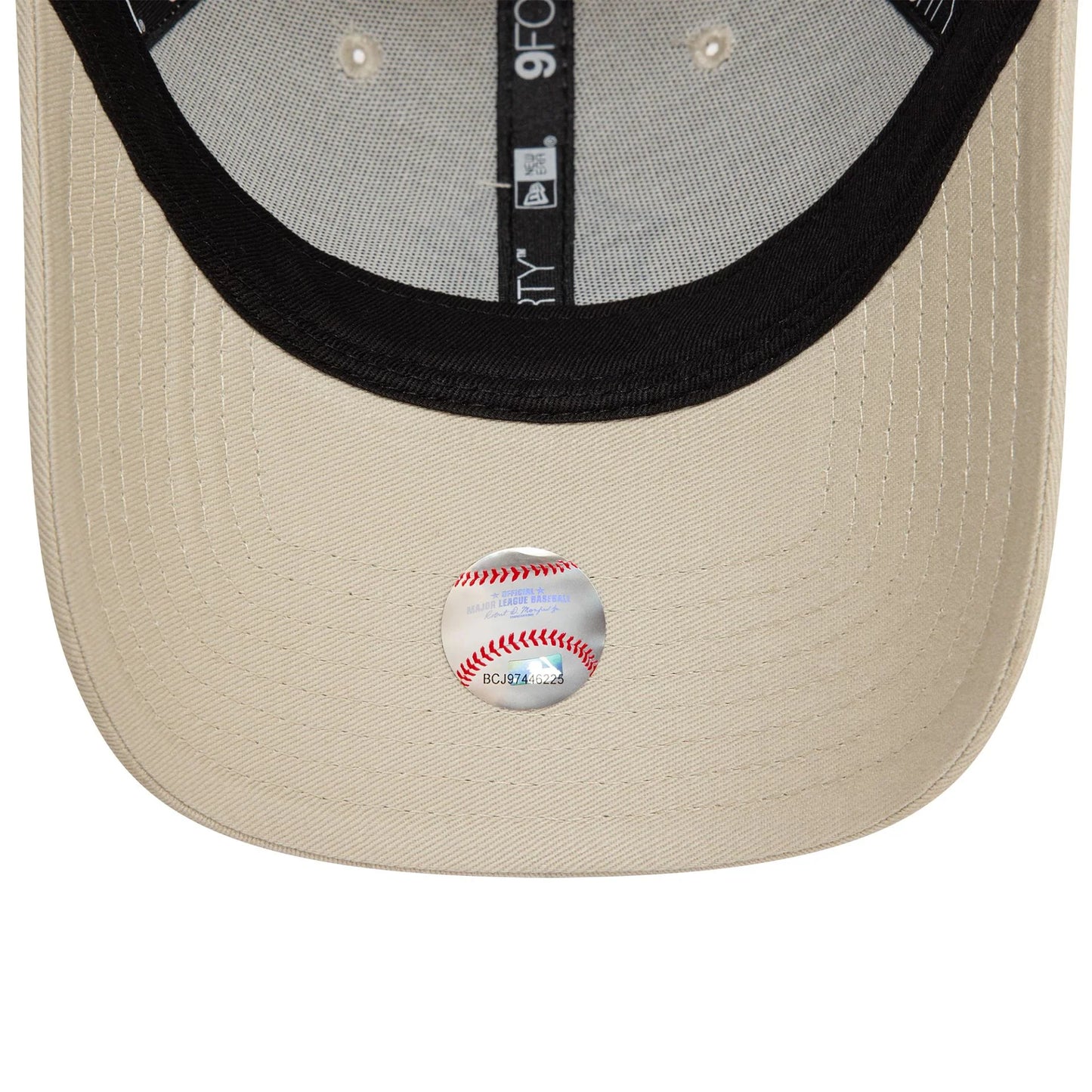 New Era Şapka -  NY Yankees Team Outline Cream 9FORTY Ayarlanabilir Şapka
