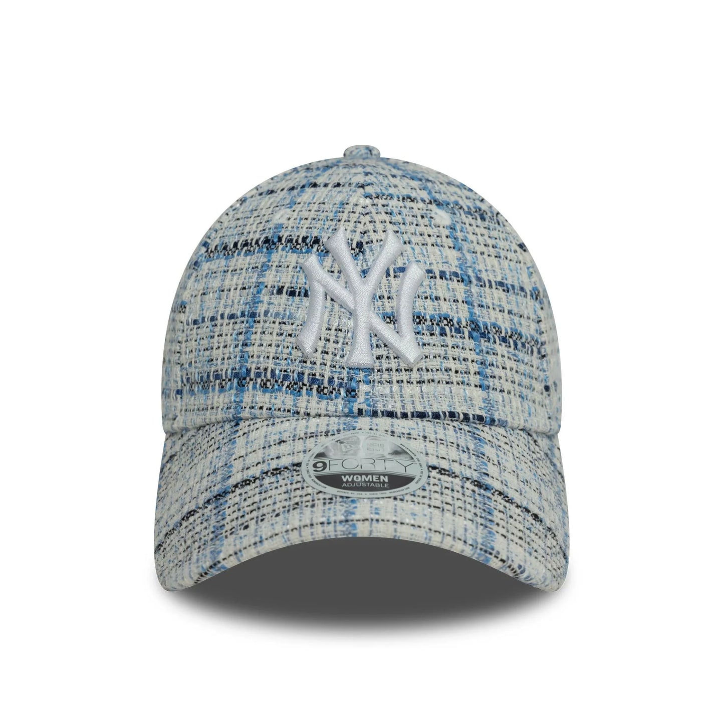 New Era Şapka - NY Yankees Womens Tweed Blue 9FORTY Ayarlanabilir Şapka