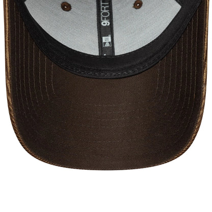 New Era Şapka - NY Yankees Two Tone Cord Dark Brown 9FORTY Ayarlanabilir Şapka