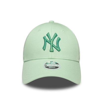 New Era Şapka - New York Yankees Womens Metallic Pastel Green 9FORTY Ayarlanabilir Şapka