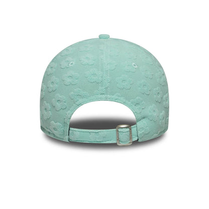 New Era Şapka - LA Dodgers Womens MLB Floral Towelling Pastel Green 9FORTY Ayarlanabilir Şapka