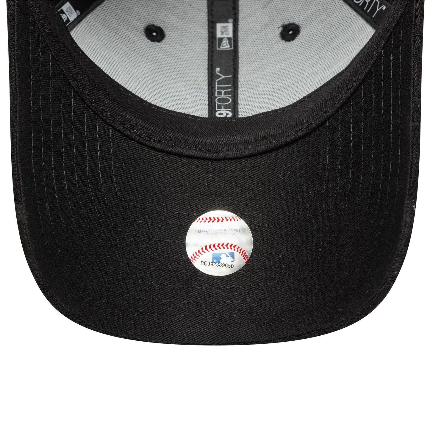 New Era Şapka - New York Yankees Womens MLB Floral Towelling Black 9FORTY Ayarlanabilir Şapka