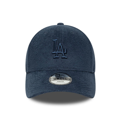 New Era Şapka - LA Dodgers Youth MLB Towelling Navy 9FORTY Ayarlanabilir Şapka