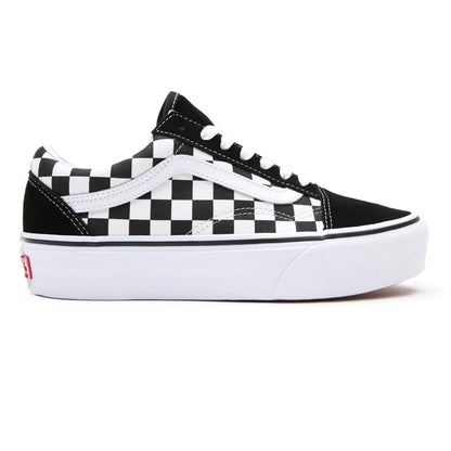 Vans Ayakkabı - Checkerboard Old Skool Platform Ayakkabı