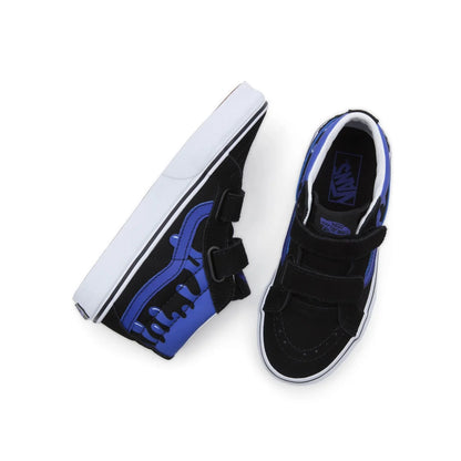 Vans Ayakkabı - SK8-MID Reissue Cırtcırtlı Çocuk Ayakkabı (4-8 Yaş)