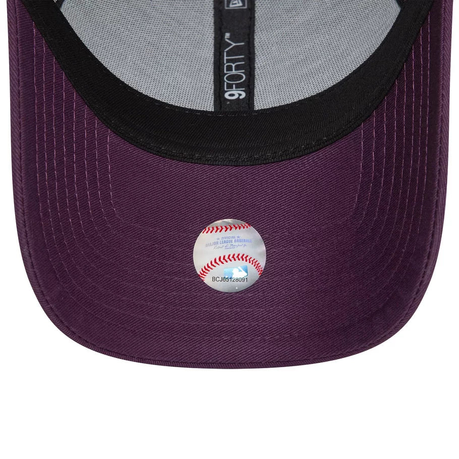 New Era Şapka - New York Yankees Metallic Dark Purple Ayarlanabilir Şapka
