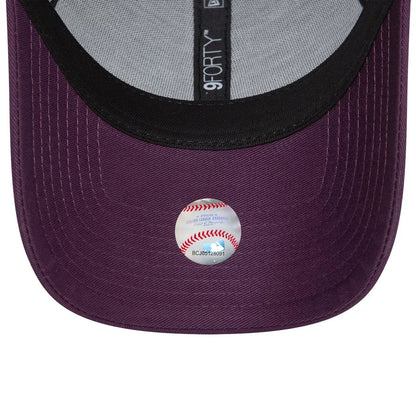 New Era Şapka - New York Yankees Metallic Dark Purple Ayarlanabilir Şapka