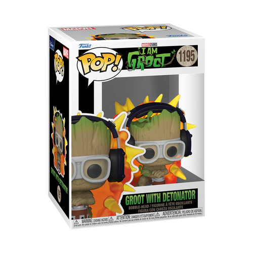 Funko POP Figür - Marvel I Am Groot - Groot w/ Detonator