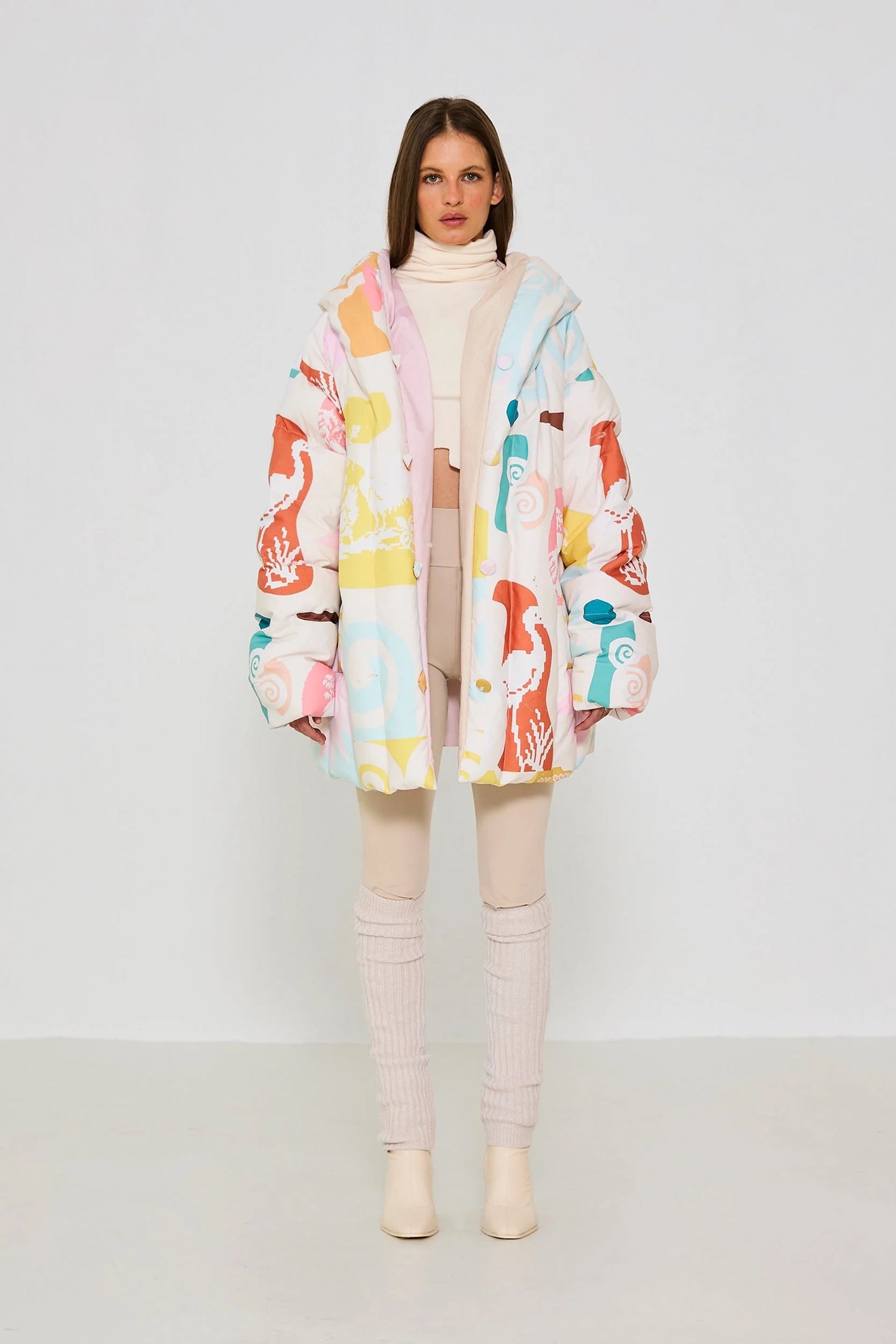 Oopscool Salt Reversible Puffer Jacket
