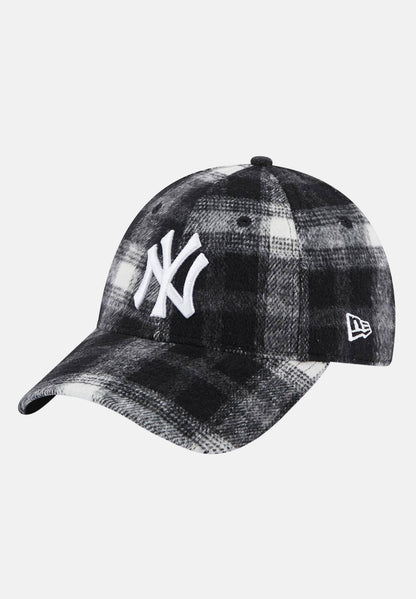 New Era Şapka - WMNS Plaid 9FORTY NEYYAN BLKWHI