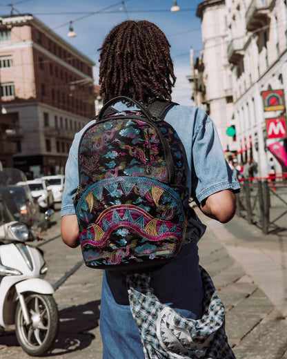 Sprayground - EMBROIDERED DRAGONS DLX Sırt Çantası