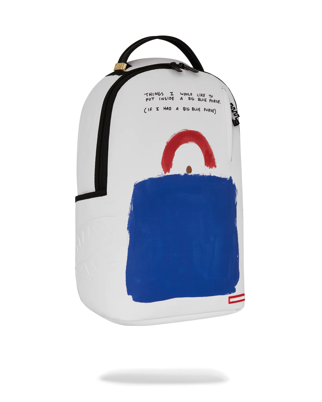 Sprayground - KEITH HARING BIG BLUE PURSE ART Sırt Çantası