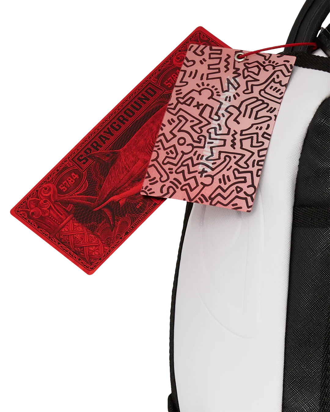 Sprayground - KEITH HARING BIG BLUE PURSE ART Sırt Çantası