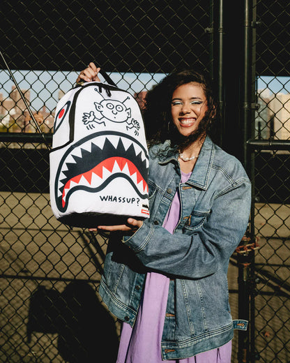 Sprayground - KEITH HARING WHASSUP ALIEN DLX Sırt Çantası