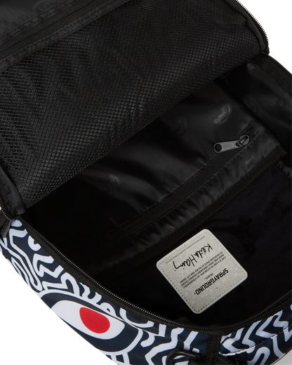 Sprayground - KEITH HARING SKATER SHARK DLXSR Sırt Çantası