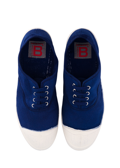 BENSIMON Tennis Lacet Blue Electrique - Tenis Ayakkabısı