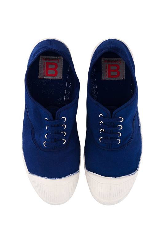BENSIMON Tennis Lacet Blue Electrique - Tenis Ayakkabısı