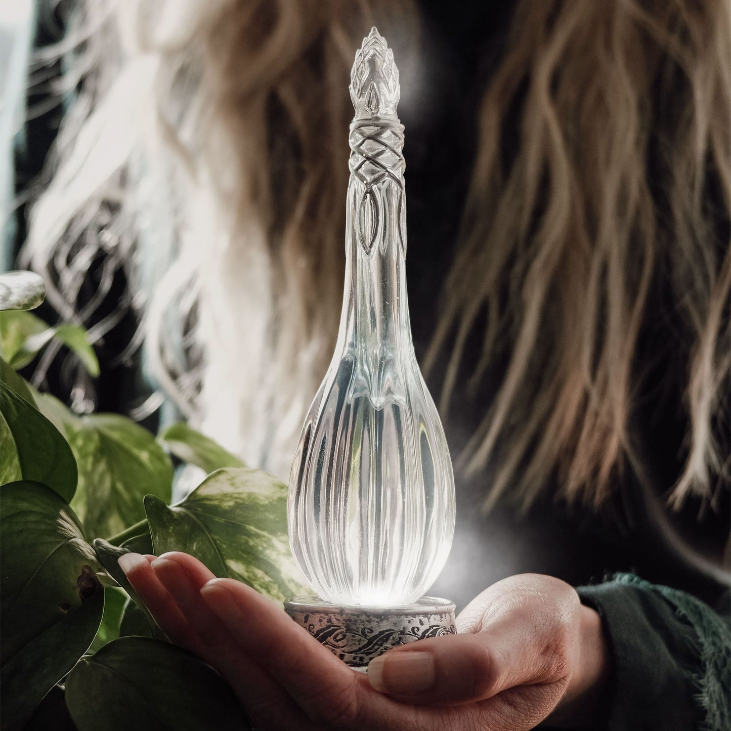 Lord of the Rings - Phial of Galadriel with Light