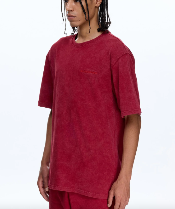 Les Benjamins Normal Fit Kırmızı Renkli Erkek Tişört SHORT SLEEVE TEE 315