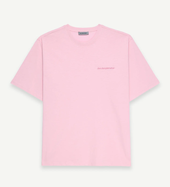 Les Benjamins Normal Fit Pembe Renkli Erkek Tişört SHORT SLEEVE TEE 314